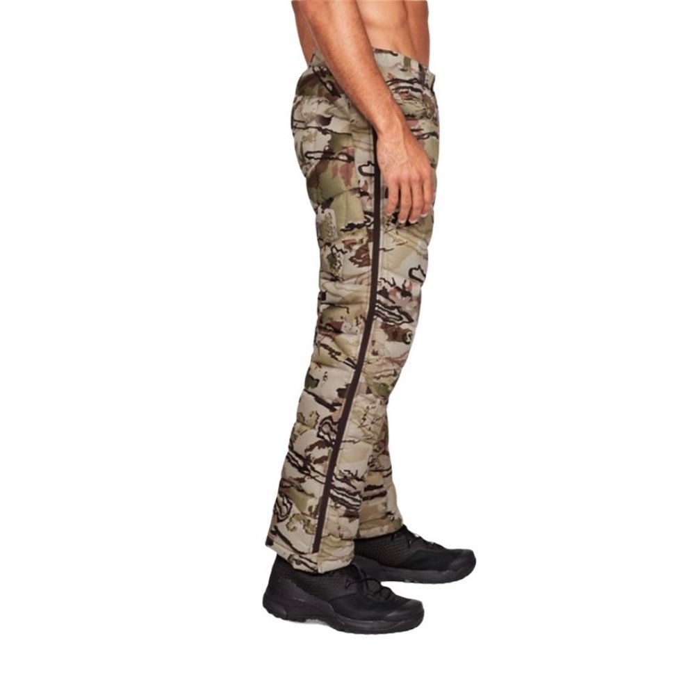 Under Armour Field Hunting Pants Black / Camo Men's 1313212 999 - Picture 2 of 7